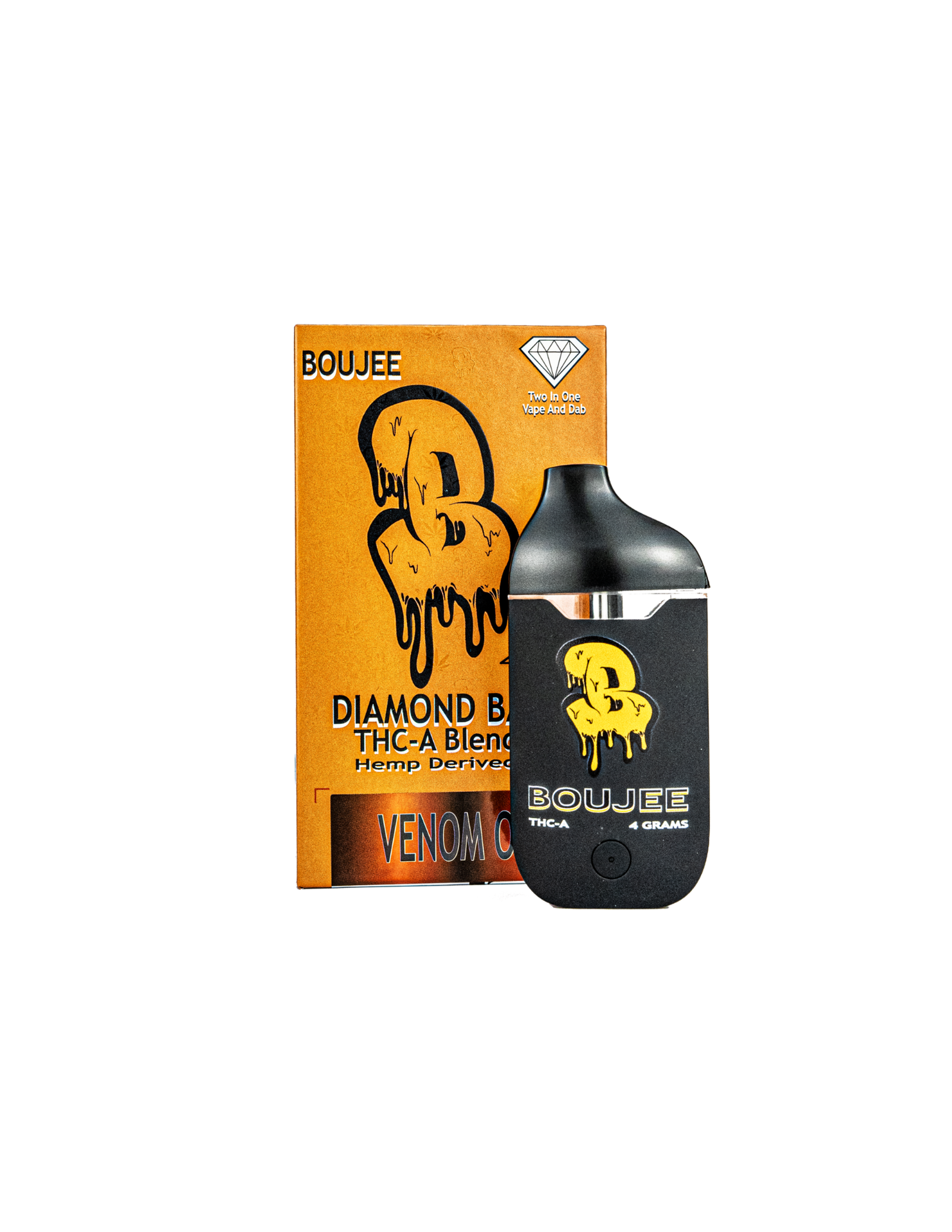 Boujee Diamondbar 4Ml Disposable Vape / Venom OG